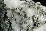 Native Silver in Calcite - Morocco #362740-3